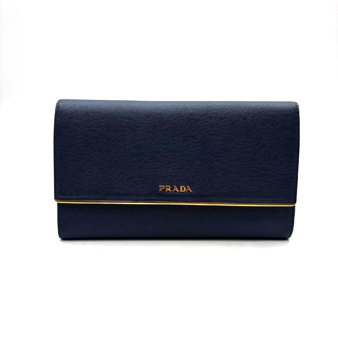 [Pre-Owned] Saffiano Flap Leather Wallet - Very Good #VVC9K7 ONE SIZE
