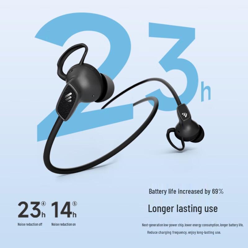 Edifier W280NB Pro Active Noise Cancelling Bluetooth Sports Neckband Earphones