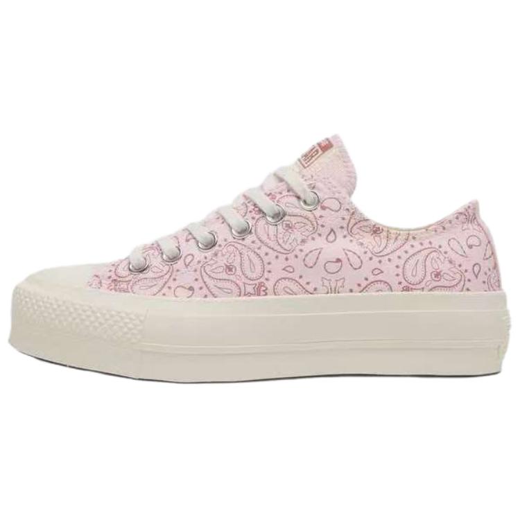 Converse All Star Lift Comfortable and Versatile Low-top Canvas Shoes for Women In Pink
