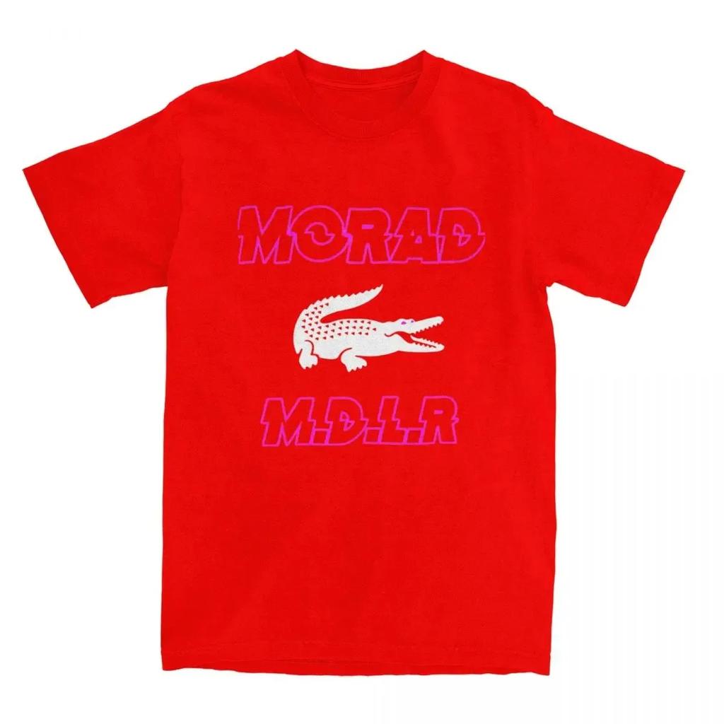 High Quality Cotton M.D.L.R Morad Men Women's T Shirt Accessories Leisure Tee Shirt T-Shirt Pure Cotton Graphic Printing Clothes