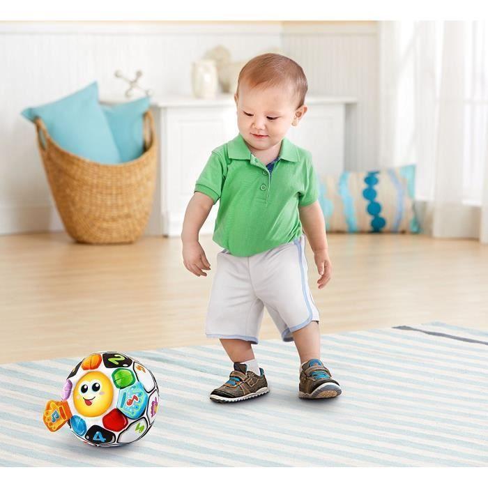 VTECH BABY - Balle d'Éveil - Zozo, Mon Ballon Rigolo - Jouet Éducatif pour Bébé de 6 à 36 Mois
