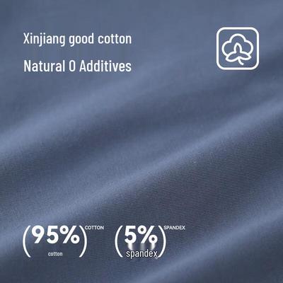 JD Jingzao Men's 7A Antibacterial Pure Cotton Boxer Briefs