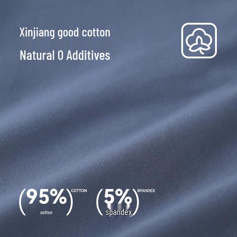 Jingdong Crafted Men's Antibacterial Cotton Boxer Briefs