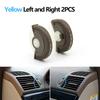 2PCS Front Rear Air Conditioning Control Roller AC Vent Base Rolling Wheel For Benz E Class W211 E200 E300 E230 E260 E280