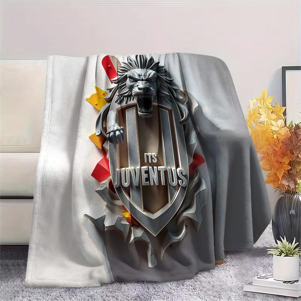 Juventus Football Club2 Flannel Blanket, High quality Comfortable for All Seasons, Home Decor, Warmth and Comfort