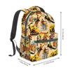Rinder und Cowboys Rucksäcke für Jungen/Mädchen Kinder Beste Geschenke 2D Flache Cartoon Laptop-Taschen Schultasche für Teenager Outdoor Freizeit