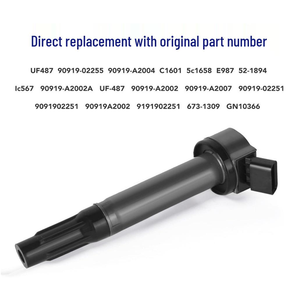 6-Piece Ignition Coil & Spark Plug Set for Toyota Lexus 3.5L V6 RX350