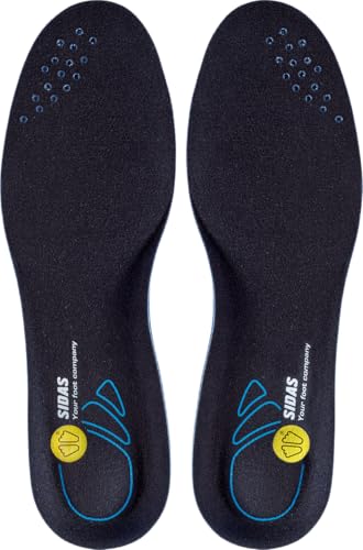 SIDAS Essential Cushioning Gel Insole, Size M (25.0cm-26.5cm), 36830262, Antibacterial and Washable