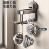Kitchen Rotating Suction Cup Hook Shelf Spatula Hanger No Punching Kitchenware Storage Hanger