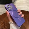 For iPhone 15 Pro Max Luxury Matte Magsafe Magnetic Soft Frame Phone Case For iPhone 11 12 13 14 16 Plus Lens Protective Cover