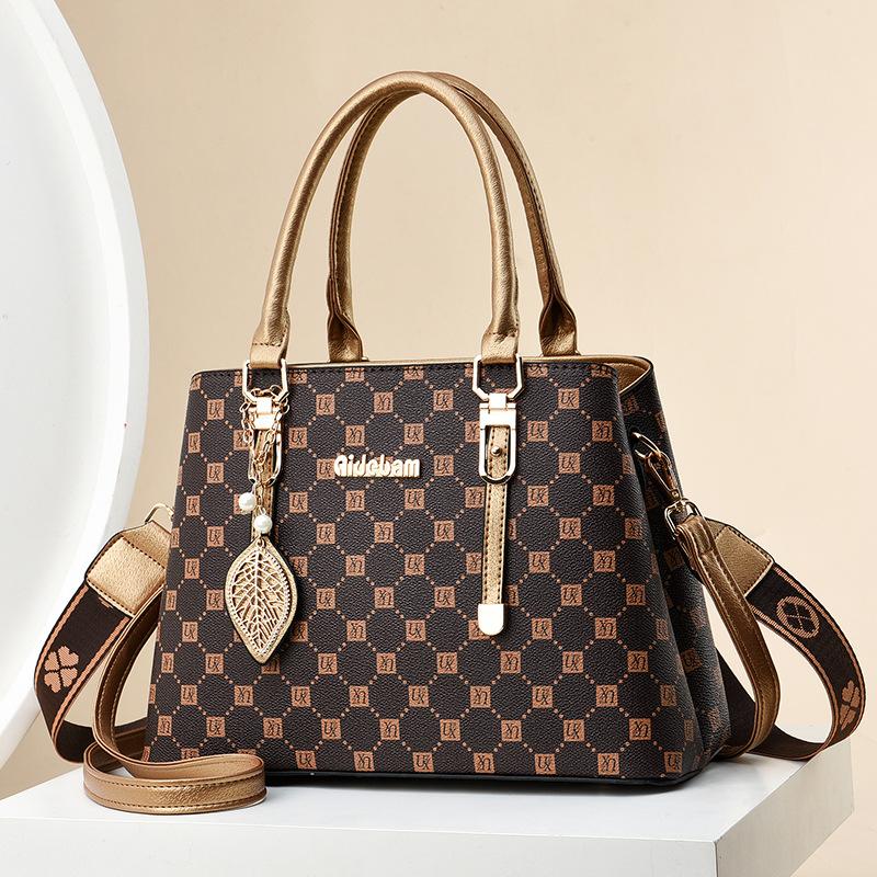 Large Capacity Fashionable Versatile High-end Handbag New Simple Mother Model Women's Bag