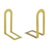 2PCS L-Shaped Desk Bookends Thickened Book Stand INS Book Shelf  Book