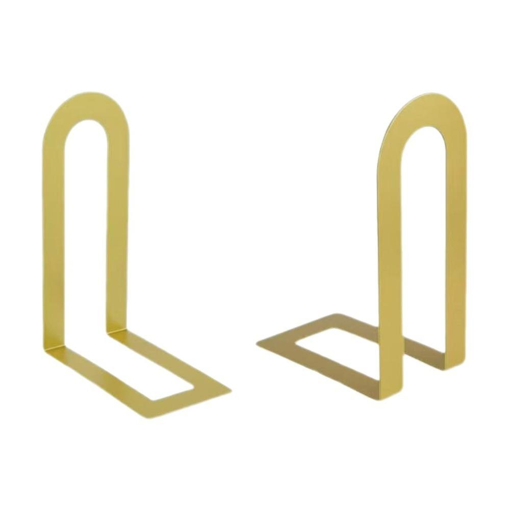 2PCS L-Shaped Desk Bookends Thickened Book Stand INS Book Shelf  Book