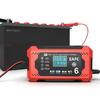 Chargeur de Batterie de Voiture 6A 12V Dispositif de Charge de Batterie de Voiture et de Moto Batterie Plomb-acide Réparation Intelligente Écran LCD