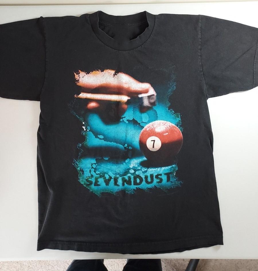 

Hot! SEVENDUST 2000 Tour T-shirt Heavy Cotton unisex S-5XL SG207 Unisex T-Shirt L