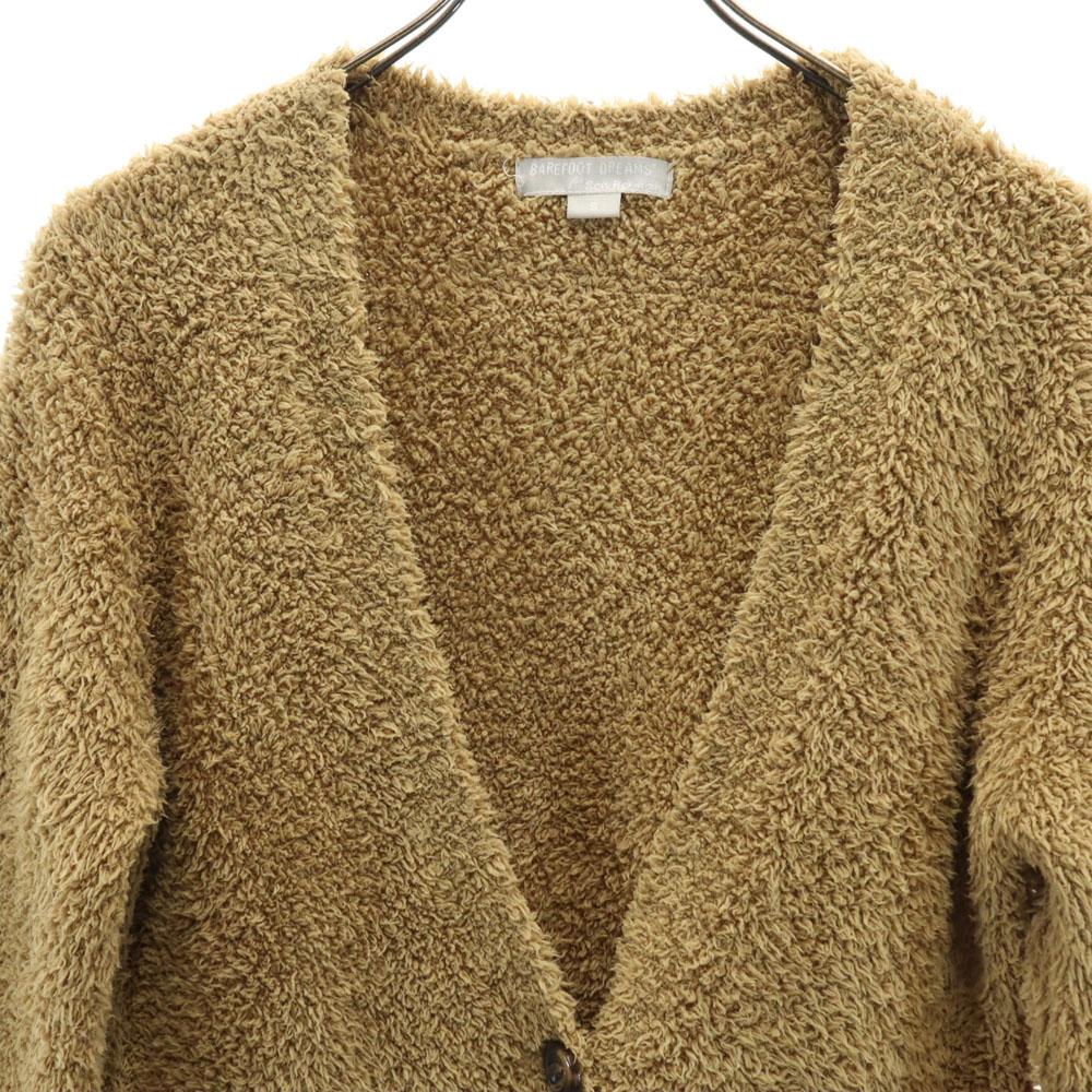BAREFOOT DREAMS Ron Herman Long Sleeve Fluffy Knit Cardigan S Ron Herman Women Used