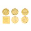 European Retro Wax Stamp Kit with Detachable 7 Vintage Stamp Heads Clear Engraving Wax Stamp   Kit for Envelope