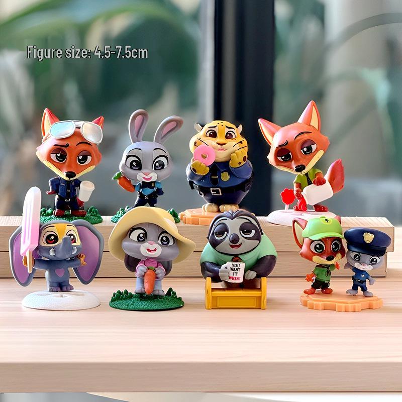 

Zootopia Chibi Figures Blind Box: Judy, Nick & More - 8 Styles