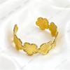 Elegant Women's Stainless Steel Hollow Bracelet - Luxury Feel