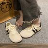 Non-slip German Training Shoes for Women's 2025 New Spring Lightweight and Comfortable Soft-soled Flat-soled Maillard Casual Sports Shoes