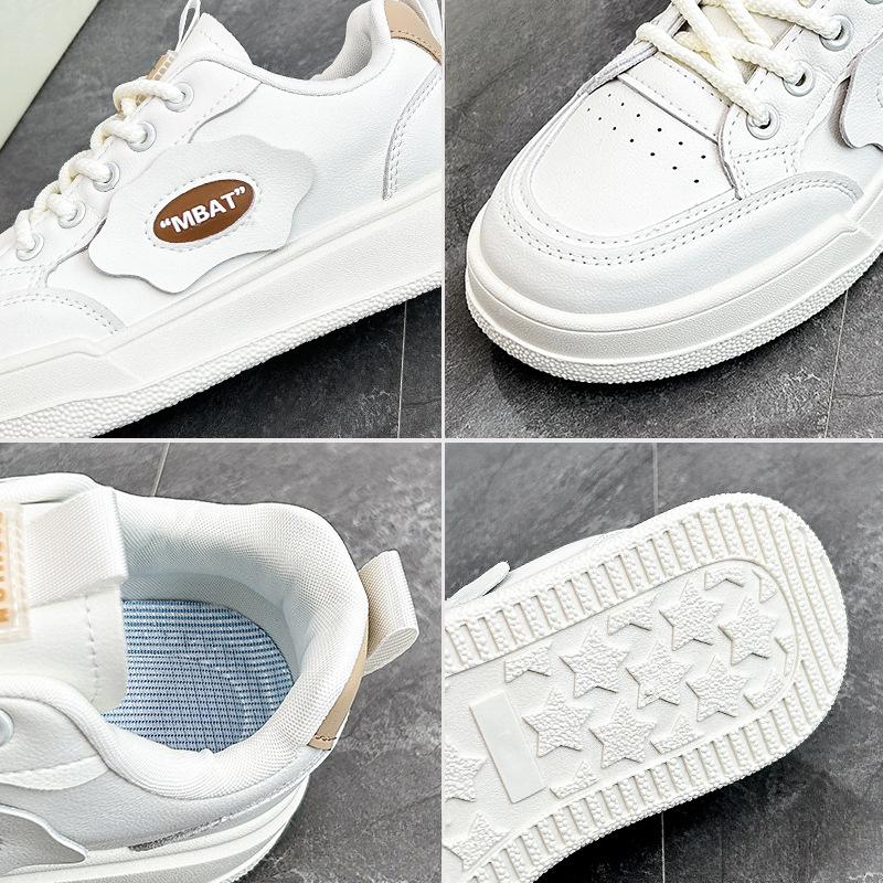 Herbst Neu Ins Atmungsaktive Weiße Schuhe Studentin Allround-Freizeit-Sportschuhe Damen