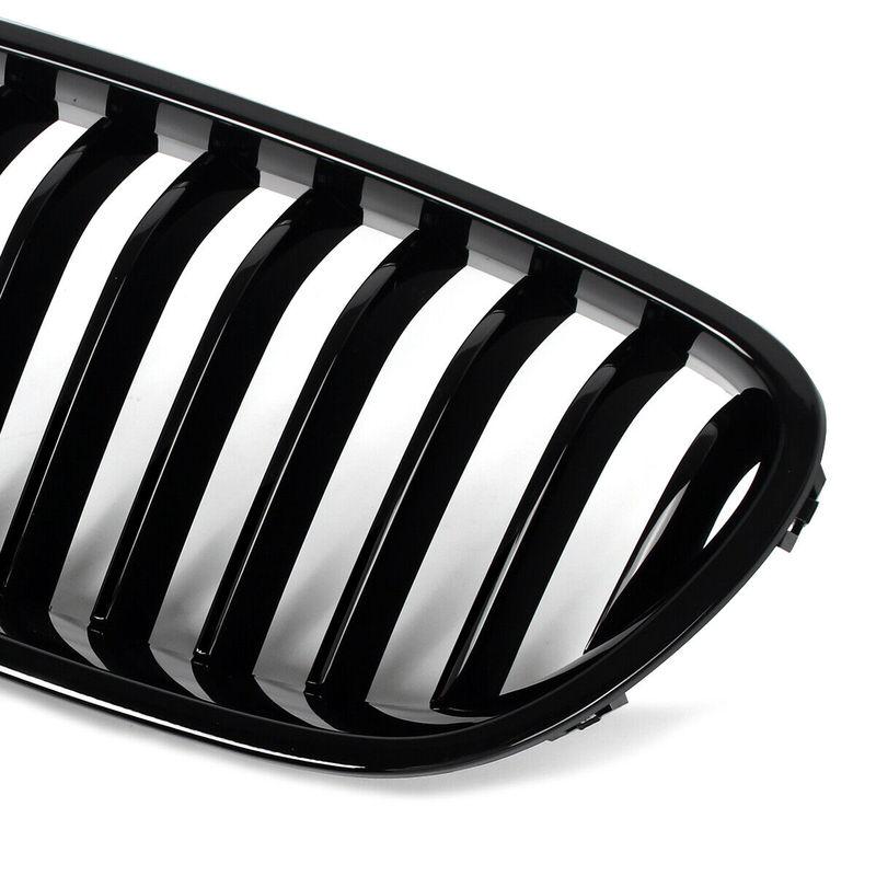 For BMW 5 Serries F10 F18 2010-2016 Front Hood Kidney Bumper Racing Grille Mesh Single Slat Grill Car Replacement Accessories