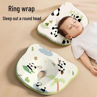 Newborn Anti-Flat Head Pillow – Corrective, Breathable, for 0-6 Months, All Seasons