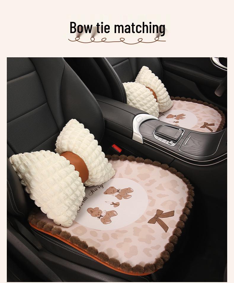Entzückendes Bären-Autositzkissen für BMW X1/X2/X3/325LI/I3 - Für alle Jahreszeiten