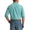Polo Ralph Lauren Einfarbig Einreihig Langarmhemd Herrenhemden Grün MNPOWOV16823995-300