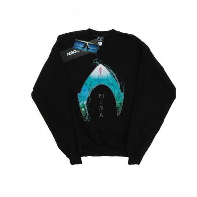 Mens Aquaman Mera Ocean Logo Sweatshirt