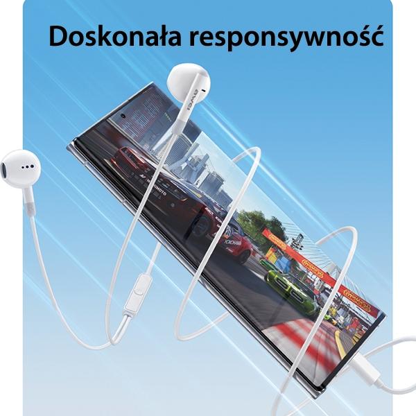 Awei Słuchawki Stereo Pc-6T Usb-Cczarny/Black