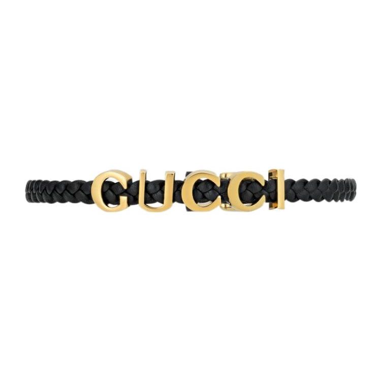 

Gucci Fashion Jewelry Brass Leather Necklace Women necklace Black 684630-IAAA1-8029 Dust Bag+Box (Random Color),F,Black