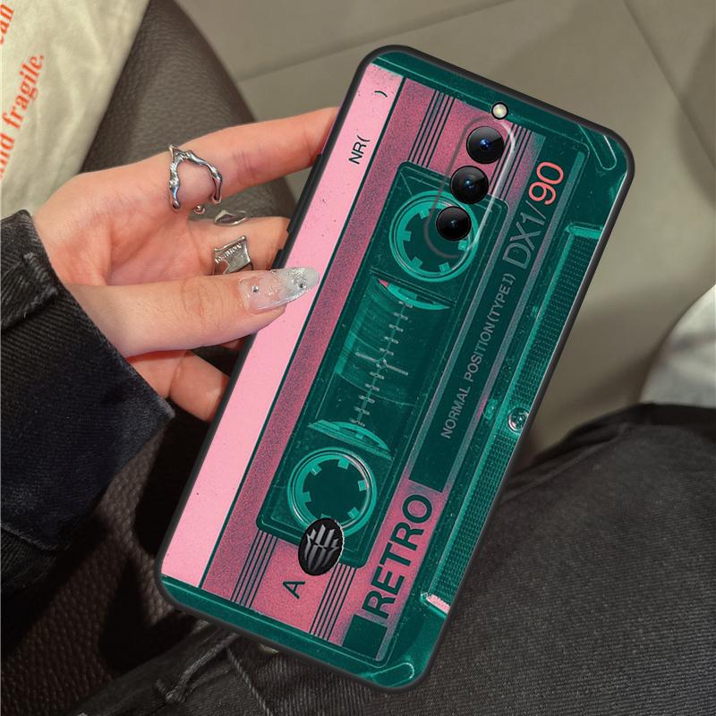 

Retro VHS Tape Case For Nubia Red Magic 8 9 10 Pro Plus 6 7 6S 7S Pro 5G 6R RedMagic 8S 9S Pro Plus Cover Red Magic 7 Pro