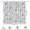 Animal Print Shower Curtain Cute Cats Design Modern Bathroom Decoration Waterproof Fabric For Home Decorations In Various Sizes