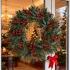 Red Berry Wreath - Christmas, Wedding, Home, Indoor/Outdoor Decoration