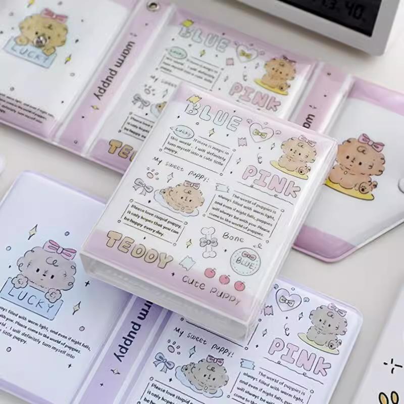 Photocard Binder Album, Mini Photo Album Kpop, 3 Inch Kpop Photocard Binder, Mini Photo Card Book Holder for Collecting