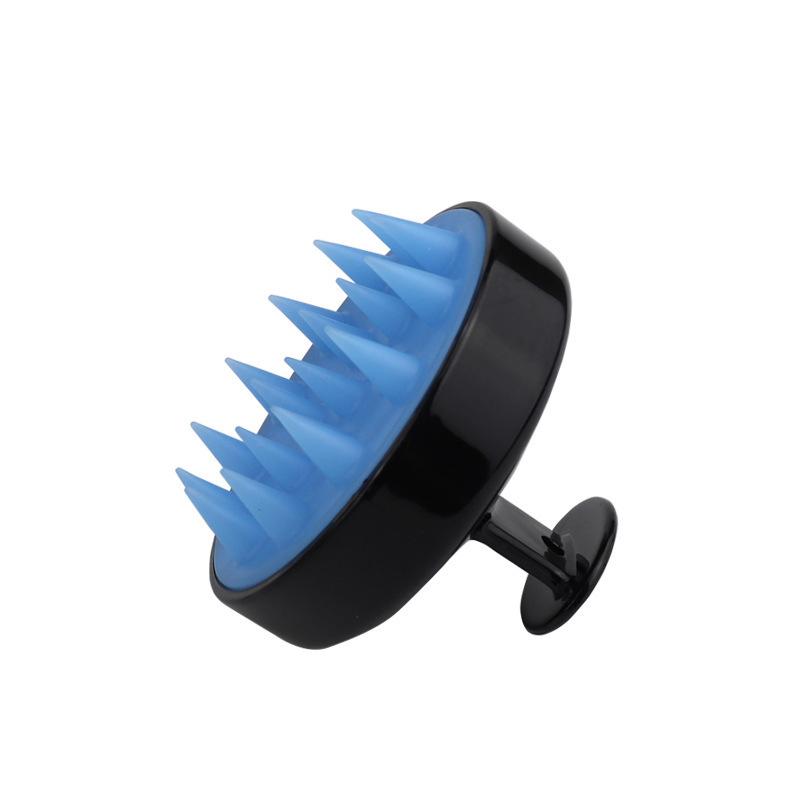 Silicone Shampoo Brush Head Scalp Massage Comb Clean The Scalp Thoroughly Body Massage Brush Bath Brush Salon Hairdressing Tool