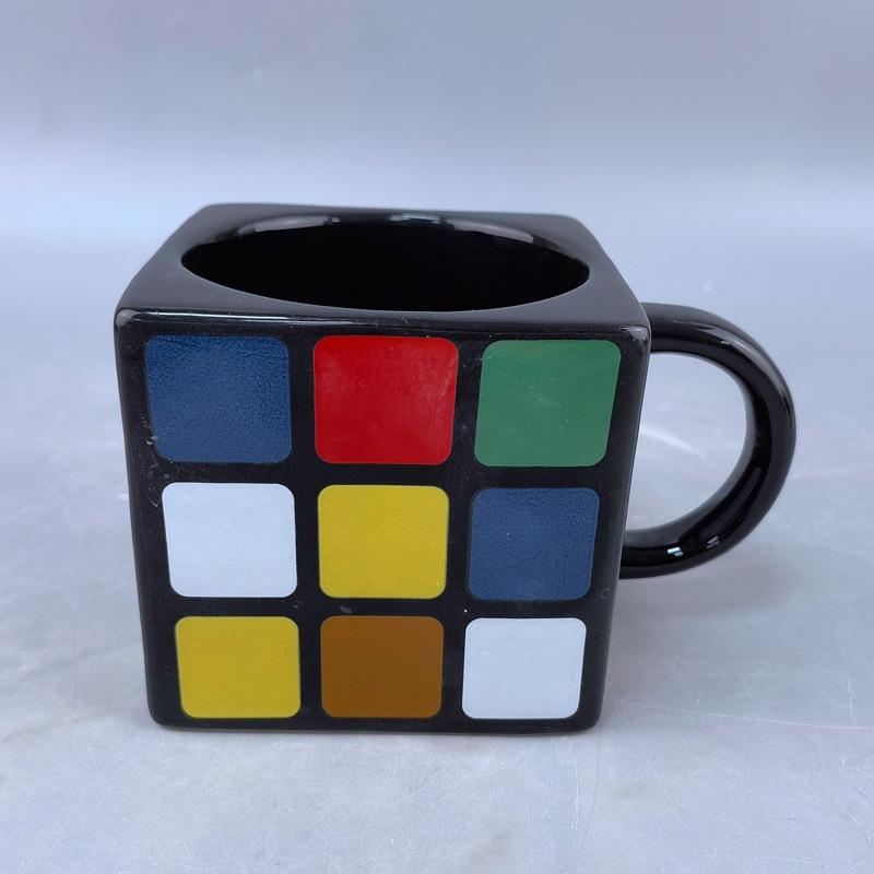 Hrnek Tetris Hrnek Kostka Rubikova Kreativní Hrnek ve tvaru Kostky Rubikovy Keramický Hrnek Kostka Rubikova Kreativní Hrnek