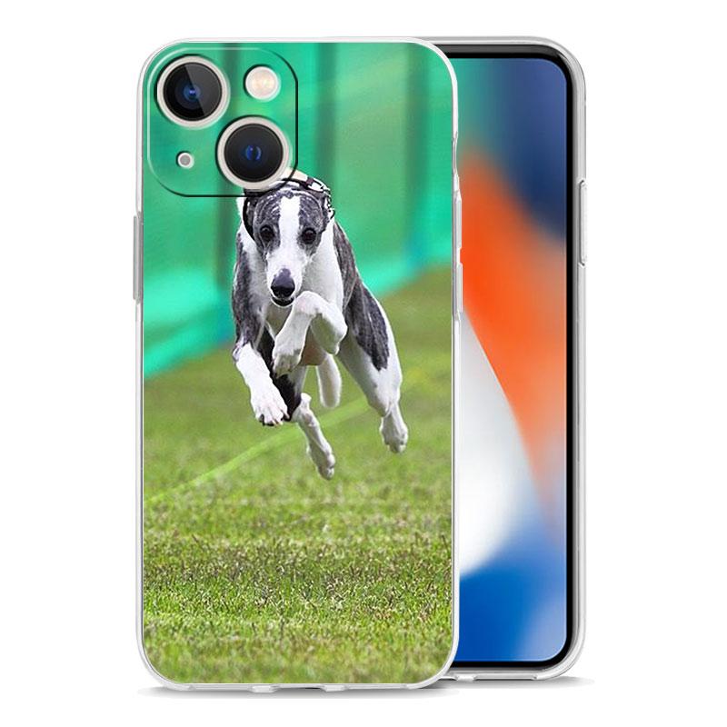 Phone Case For iPhone 17 Air Cases iPhone 16 15 12 13 14 Pro Max SE 7 8 Plus iPhone11 Clear Soft Cover Galgo Greyhound Dog