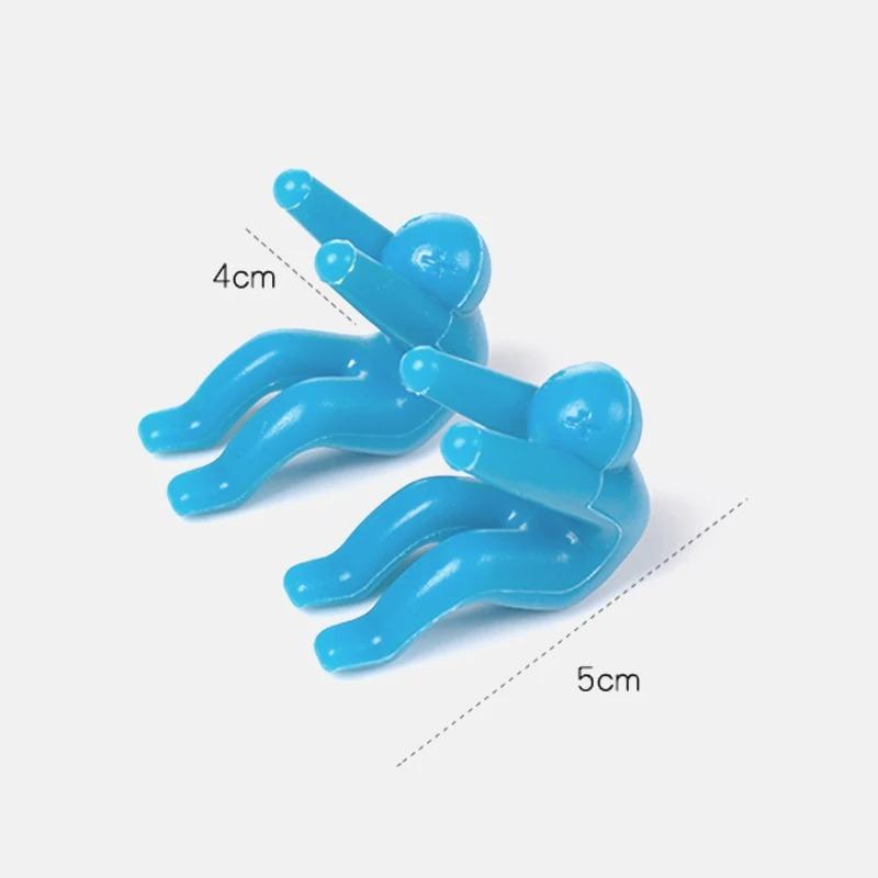 Silicone Support Pan Pot Lid Holder Anti-Overflow Pot Clip Kitchen Tools Stand Mobile Phone Chopstick Spoon Holder Stand Gadgets