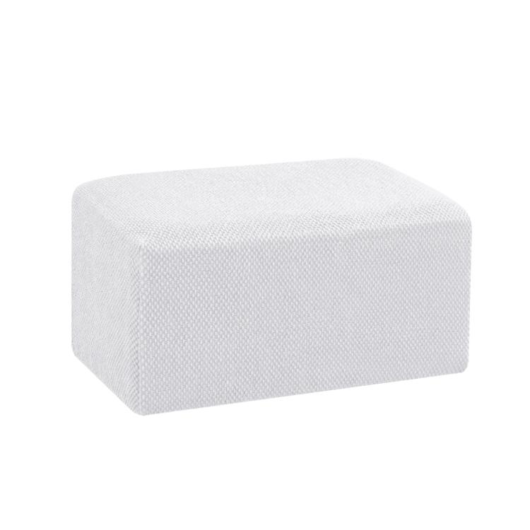 Simple Elastic All-inclusive Sofa Footstool Cover Thickened Chair Covers Ottoman Cover Solid Color Pedal Cover Slipcover
