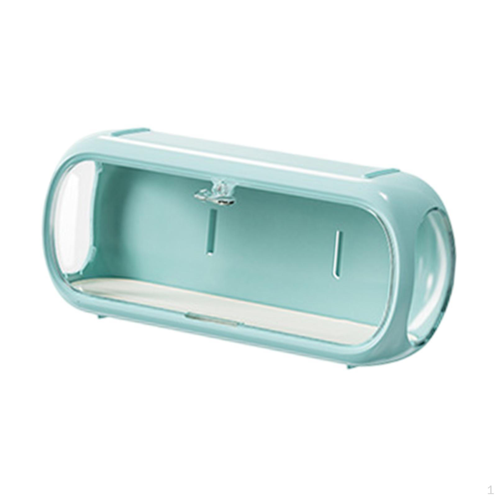 

Акриловый витринный шкаф для фигурок, настольная коробка, пылезащитная защита, сборка для синий