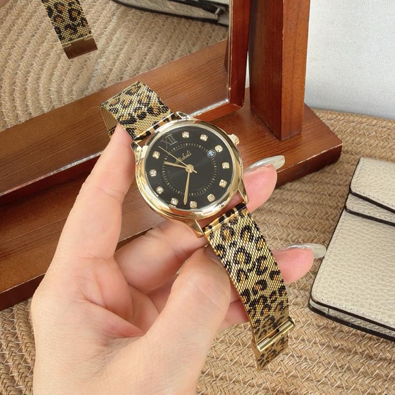 Barrel Type Watch Women'S Niche Design Simple Temperament Roman Scale Retro Women'S Watch