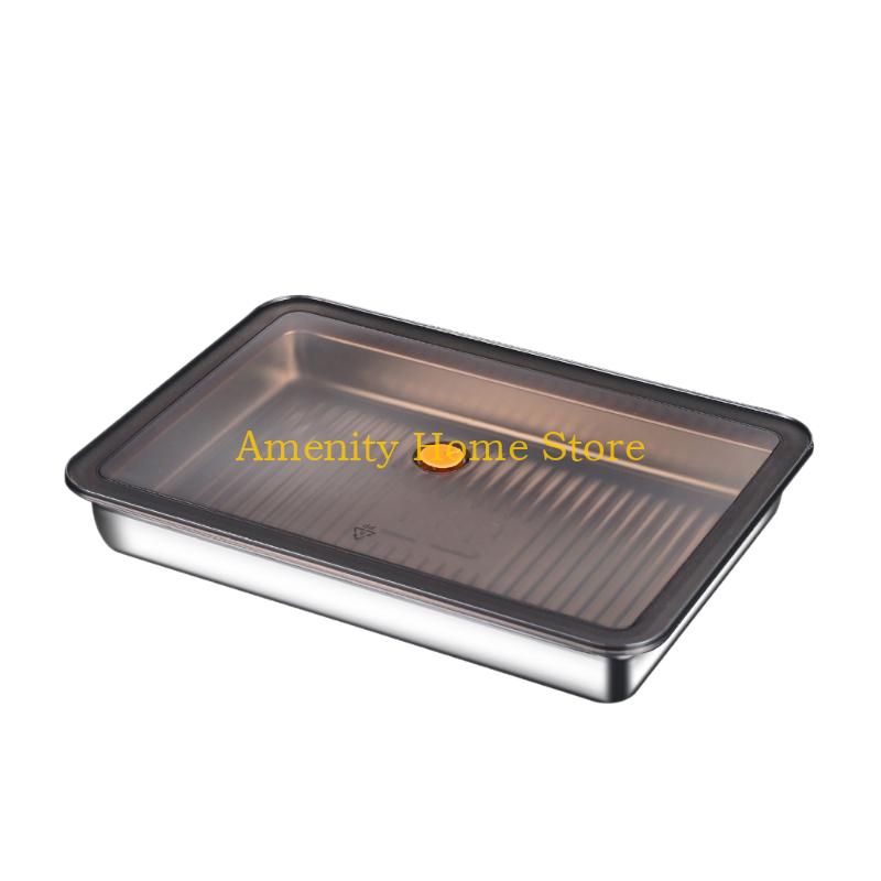 

F26C Corrosions Resistant Commercial Stainless Steel Food Container Tray for Cooking and Serving CN