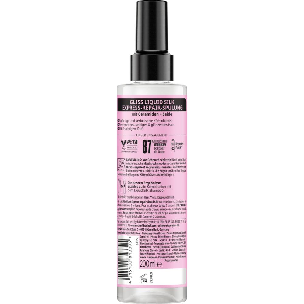 Schwarzkopf Glisker Ex Liquid Silk Conditioner 200ml