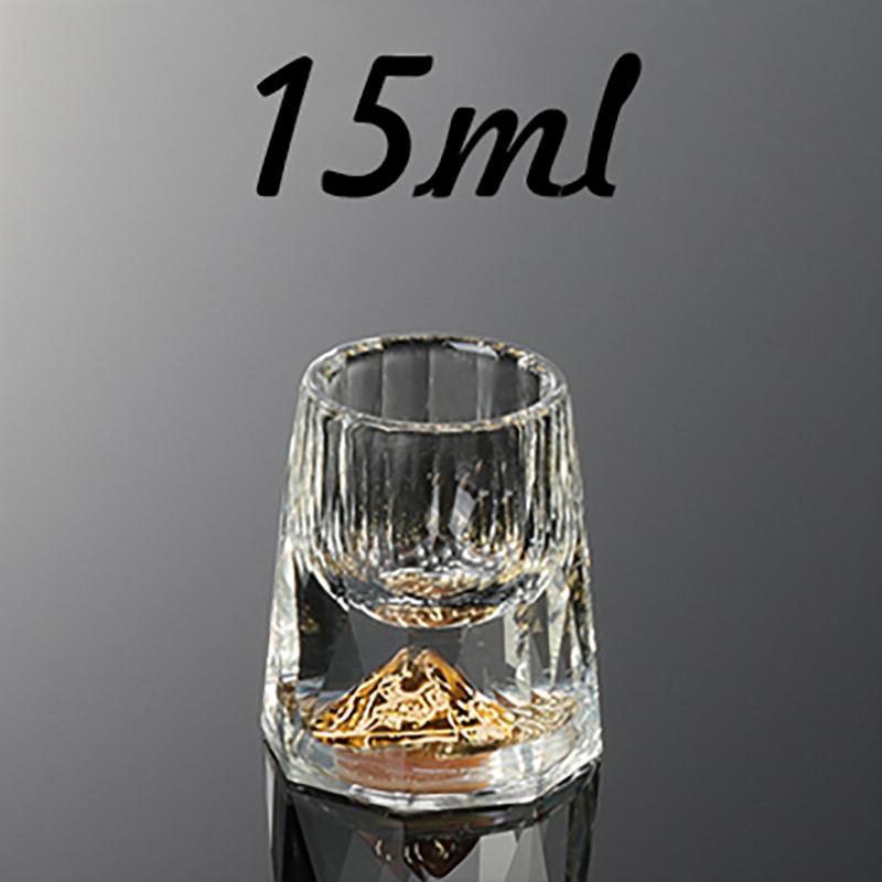 

Crystal Glass Wine Glasses Gold Foil Drinkware Cocktail Shot Whiskey Vodka Beer Mugs Home High-End Sets Creative Bar Liquor Cups