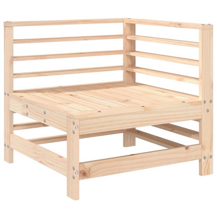 VidaXL Salon de jardin 6 pcs Bois de pin massif 3186200