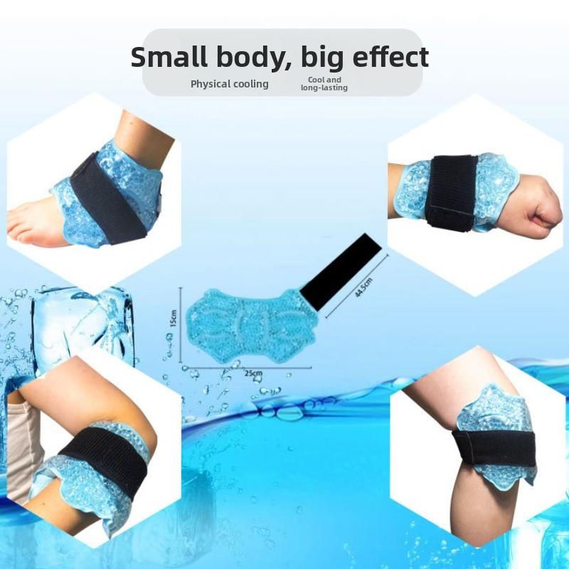 Multi-Purpose Cold/Hot Dual-Sided Plush Ankle Wrap – Comfortable Fleece-Lined Design for Swelling Reduction