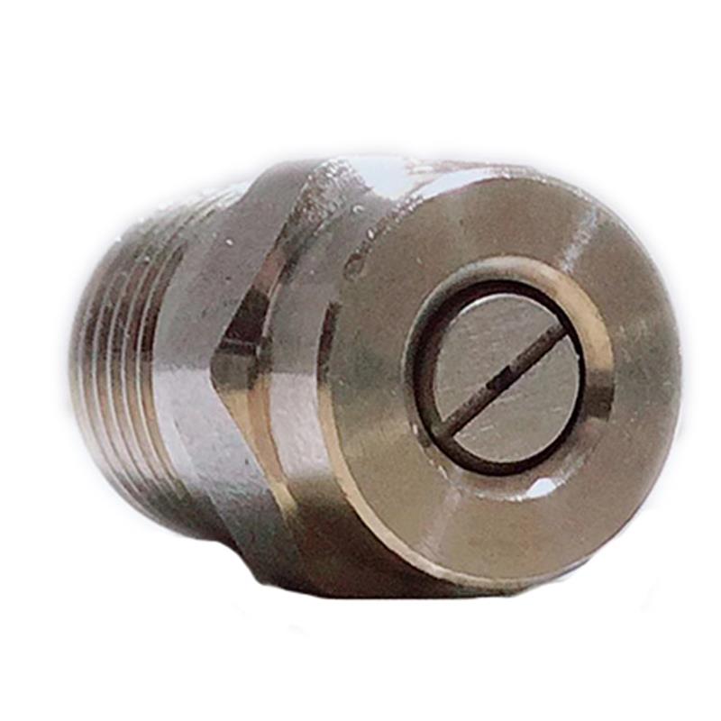 1/4" High Pressure Cleaner Washer Accessories Stainless Steel Spray Fan Nozzle Tips Head Rotating Turbo Nozzle Cleaner Tools 1Pc