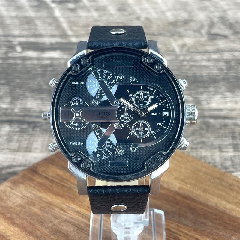 JYL Men's Watch Trendy Sports Large Dial Silicone Strap